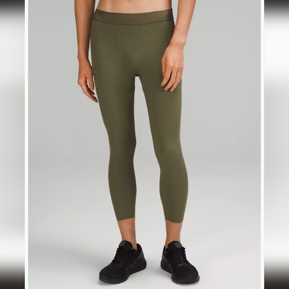 Lululemon License to Train Tight 21" Carob Brown Size XXL